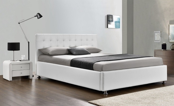 証明されるSize White Color Fabric王のガス上昇の貯蔵のベッドEN1725のセリウム