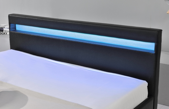 LED 床 寝るのを助けるためのLEDライト 4つの収納引き出し