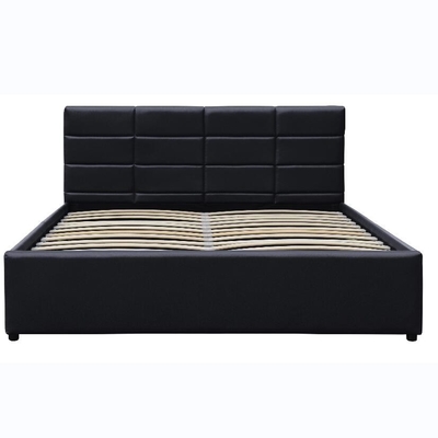 Size Faux Leather Bed王