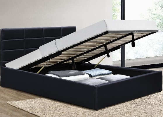 Size Faux Leather Bed王